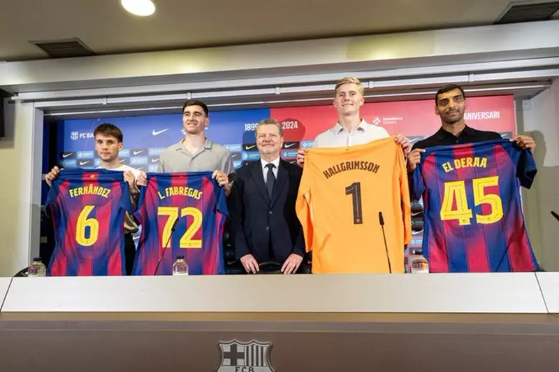 سيف الدرع يكشف طموحاته بعد انضمامه لبرشلونة